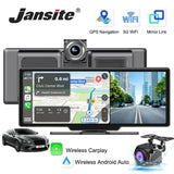 4K 10.26'' Mirror Dash Cam w/ Carplay & Android Auto