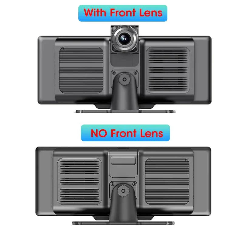 4K 10.26'' Mirror Dash Cam w/ Carplay & Android Auto