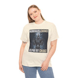 Human By Chance, Alpha By Choice Funny Meme Shirt – Bold Statement Tee for Humor Fans