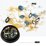 Popular Copper Round Rivets Nail Drill Ornaments