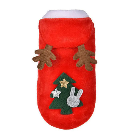 Pet flannel elk christmas clothes - Lootquake