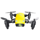 Micro Foldable RC Drone 3D Bearing Steering Wheel Remote Control Quadcopter Toys With Camera WiFi APP Control Helicopter Dron Kids Gift - Lootquake