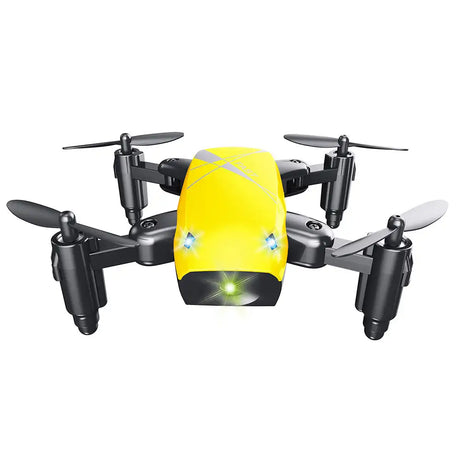 Micro Foldable RC Drone 3D Bearing Steering Wheel Remote Control Quadcopter Toys With Camera WiFi APP Control Helicopter Dron Kids Gift - Lootquake
