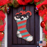 Noel Stocking Decorative Door Decor by G. DeBrekht - Christmas Decor - 8198802H