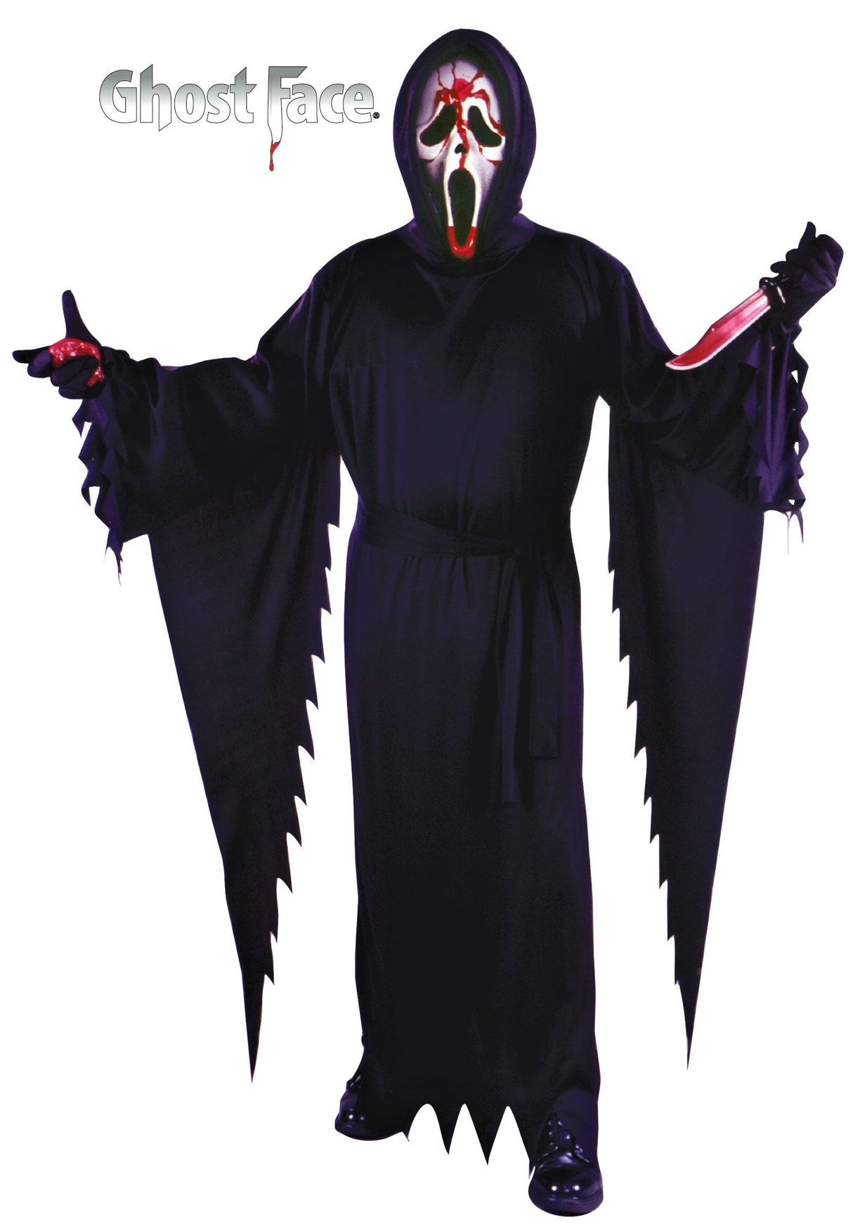 Adults Scream Bleeding Ghost Face Costume