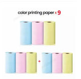 Portable Mini Printer for Students and Hobbyists, Bluetooth Thermal Label Printer