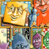 Shapes Whimsical Wall Art by Laura Seeley - Love Family Kids Decor - 8513013-LS