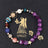 Natural Stone Hemp Stone Cut Surface Eight Planets Personalized Fashionable All-match - Lootquake