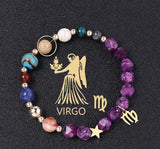 Natural Stone Hemp Stone Cut Surface Eight Planets Personalized Fashionable All-match - Lootquake