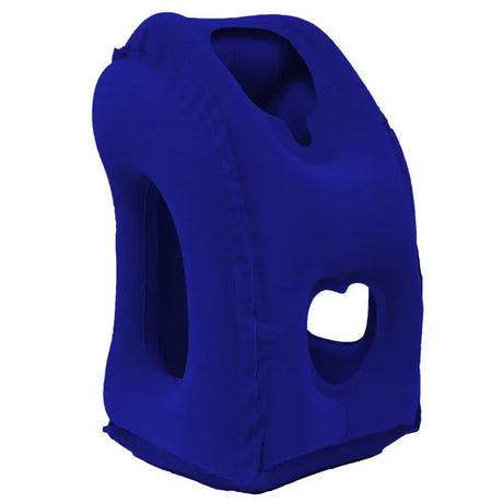 Inflatable Travel Sleeping Bag Portable Cushion Neck Pillow for Men Women Outdoor Airplane Flight Train Sleeping Easy - Lootquake