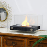 7.5" H Metal Bio Ethanol Fireplace Tabletop Ethanol Fireplace-1