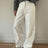 Three-dimensional Cut Pleated Washed All-match Matchet Pants White Unifrom Casual Jeans - Lootquake