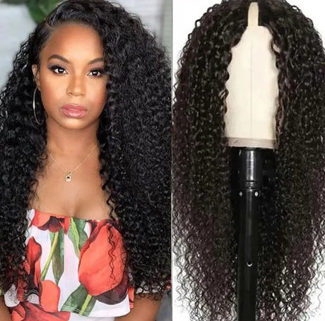 Full Mechanism Human Hair Wig Headgear - Lootquake