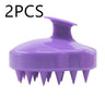 Silicone Scalp Brush for Cleaning and Massage