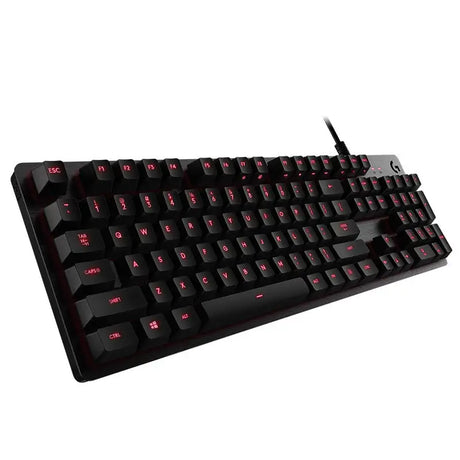 G413 Gaming Electronic Sports Mechanical Keyboard Desktop Backlight 104 Key Metal Panel - Lootquake