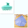 Silicone Scalp Brush for Cleaning and Massage