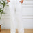 Women's Solid Color Button Slim Straight Tube Simple And Comfortable Pants - Lootquake