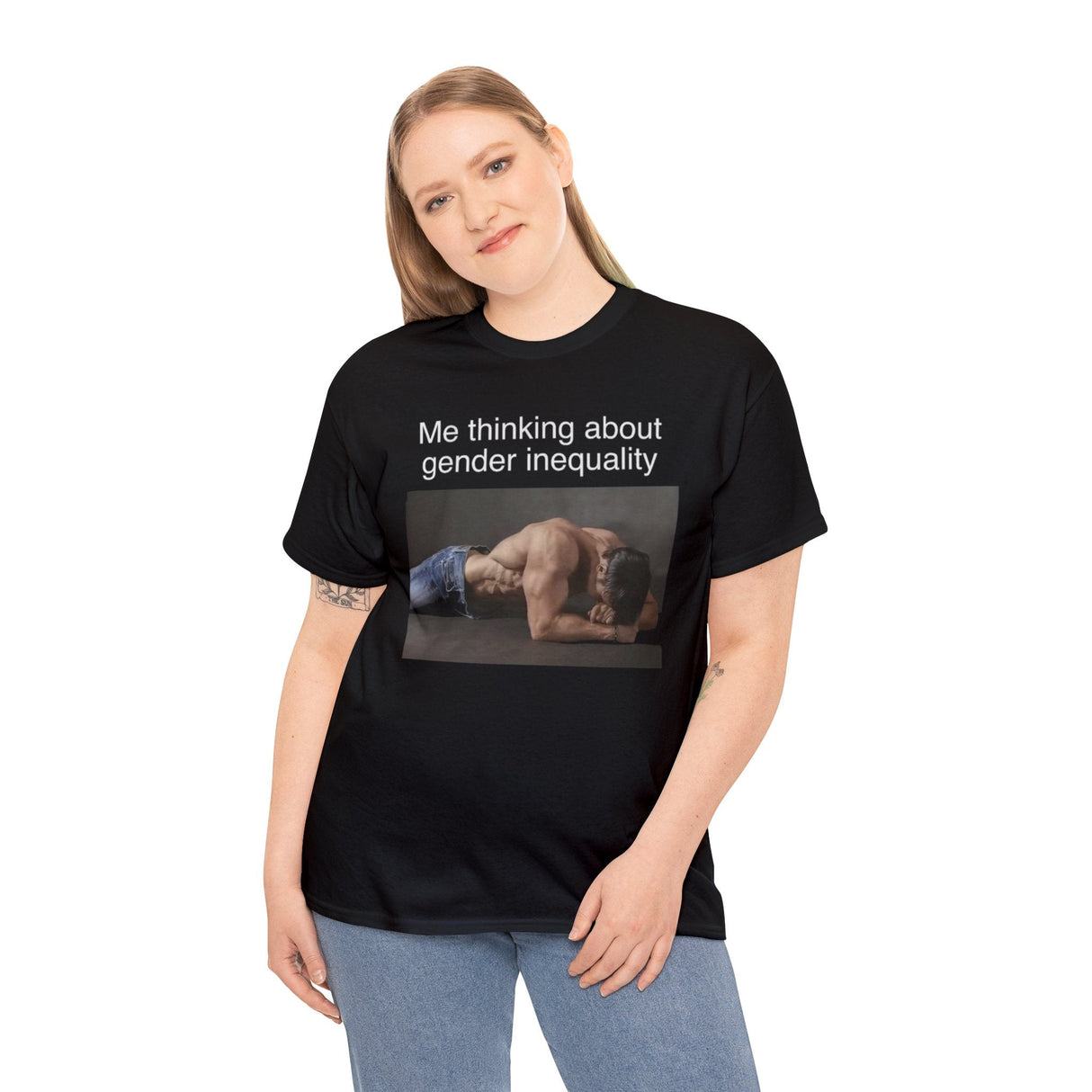 me thinking about gender equality shirt