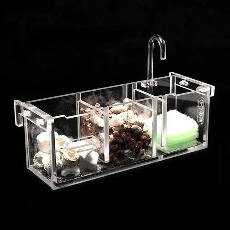 Put The Wet Filter Box On The Filter To Separate The Fish Tank - Lootquake