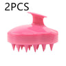 Silicone Scalp Brush for Cleaning and Massage