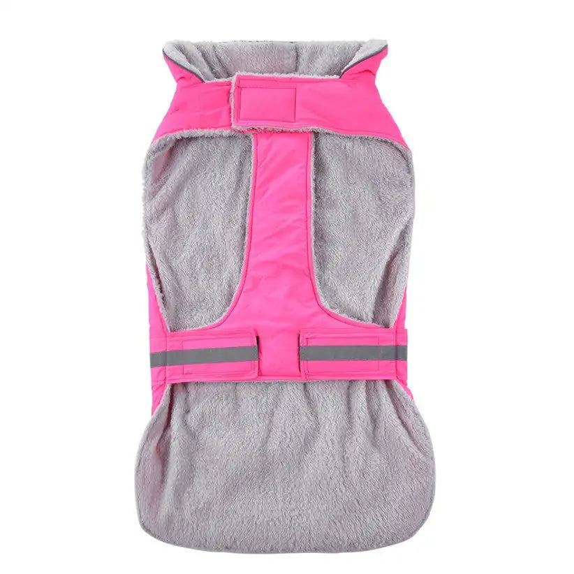 Pet clothes winter clothes night reflective pet clothes - Lootquake