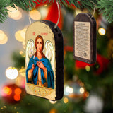 Saint Gabriel the Archangel Religious Christian Sacred Icon Ornament - Inspirational Icon Decor - 87040