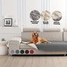 Waterproof & Non-Slip Dog Mattress Cover for Beds, Sofas, Cars | Super Soft Pet Blanket with Incontinence Protection | Machine Washable Furniture Protector Pad, Puppy Bedspread, Durable Dog Carpet