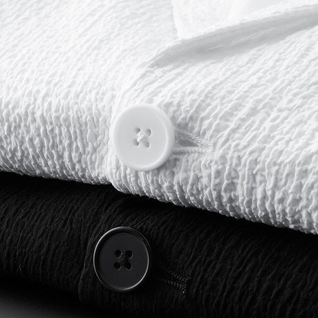 White Men's Casual Suit Jacket Men's Spring And Summer - Lootquake