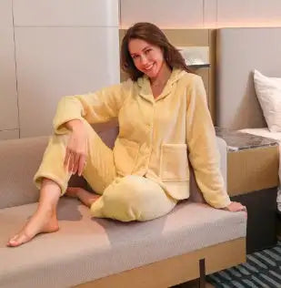 Women's Velvet Pajama Set - Lootquake