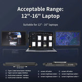 12 Inch Laptop Dual Monitor 1920*1080 HD IPS LCD Dual Monitor Screen Extender Laptops For Macbook Huawei