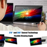12 Inch Laptop Dual Monitor 1920*1080 HD IPS LCD Dual Monitor Screen Extender Laptops For Macbook Huawei