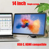 12 Inch Laptop Dual Monitor 1920*1080 HD IPS LCD Dual Monitor Screen Extender Laptops For Macbook Huawei