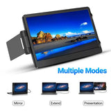 12 Inch Laptop Dual Monitor 1920*1080 HD IPS LCD Dual Monitor Screen Extender Laptops For Macbook Huawei