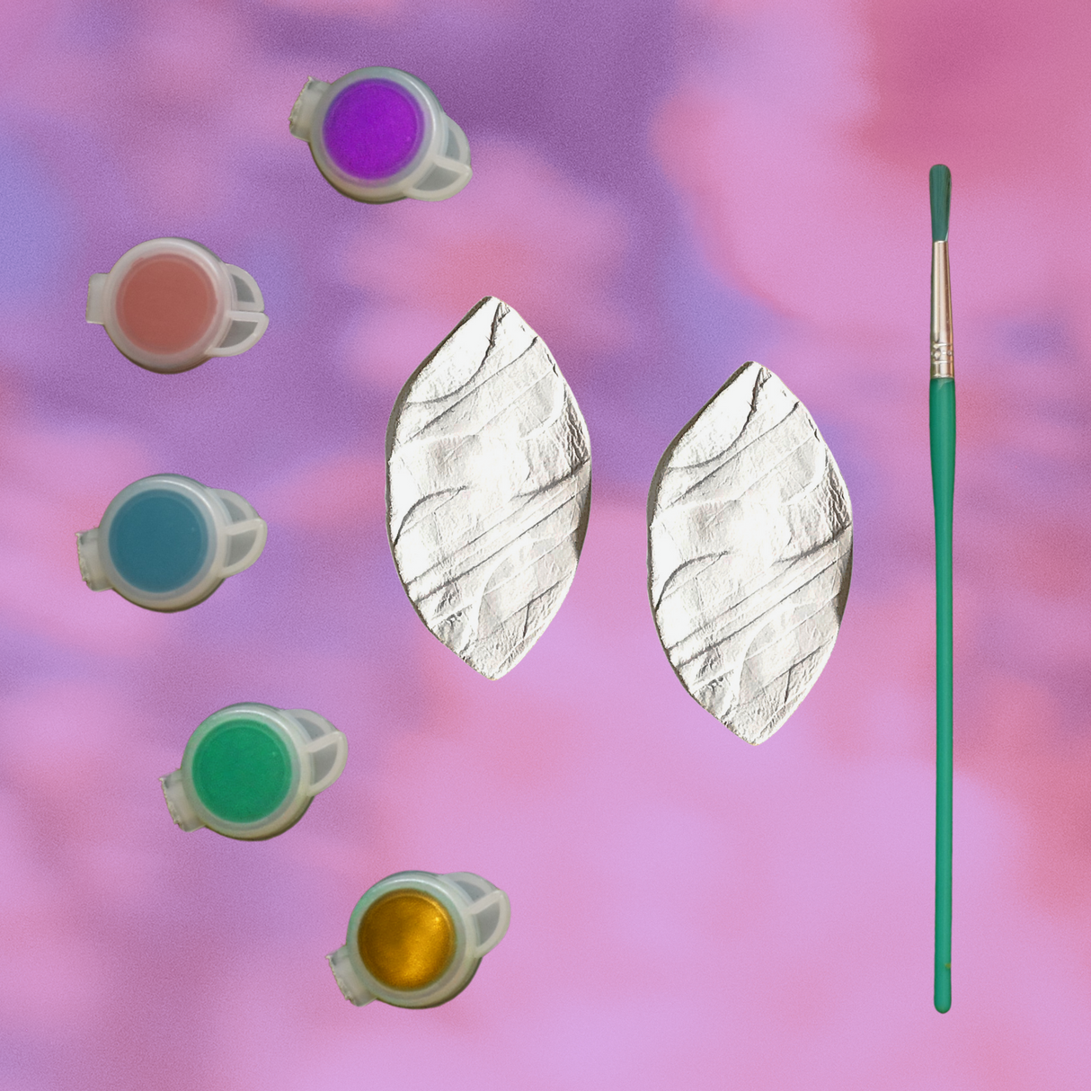 Zebra Plant Paint By Numbers Kit, Purple and Green Leaves, DIY Adult Craft Set, Relaxing Indoor Activity | by Victory In Wellness