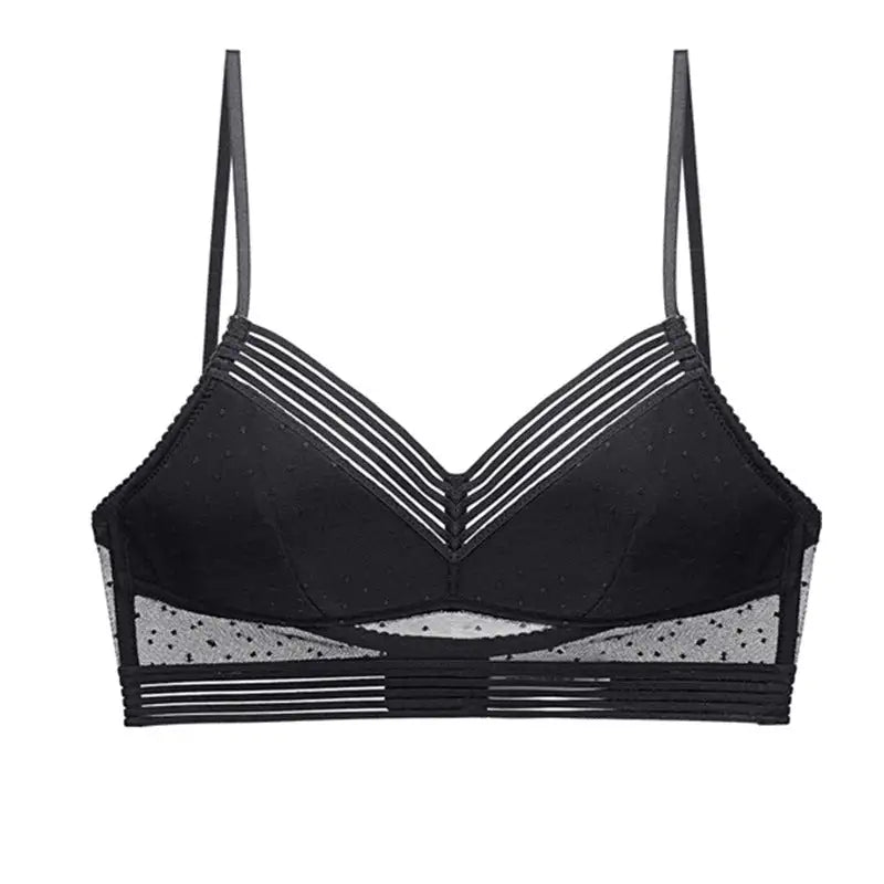 U-shaped backless lace lingerie - Lootquake
