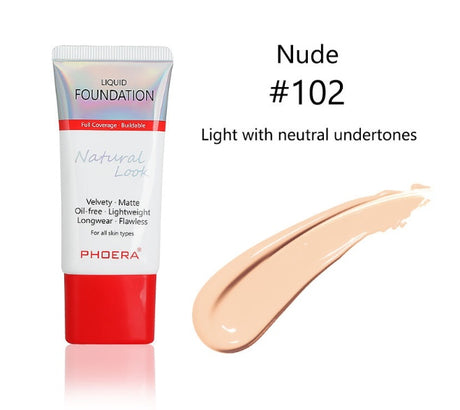 Matte, Silky, Tube Liquid Foundation, Ladies Products - Lootquake