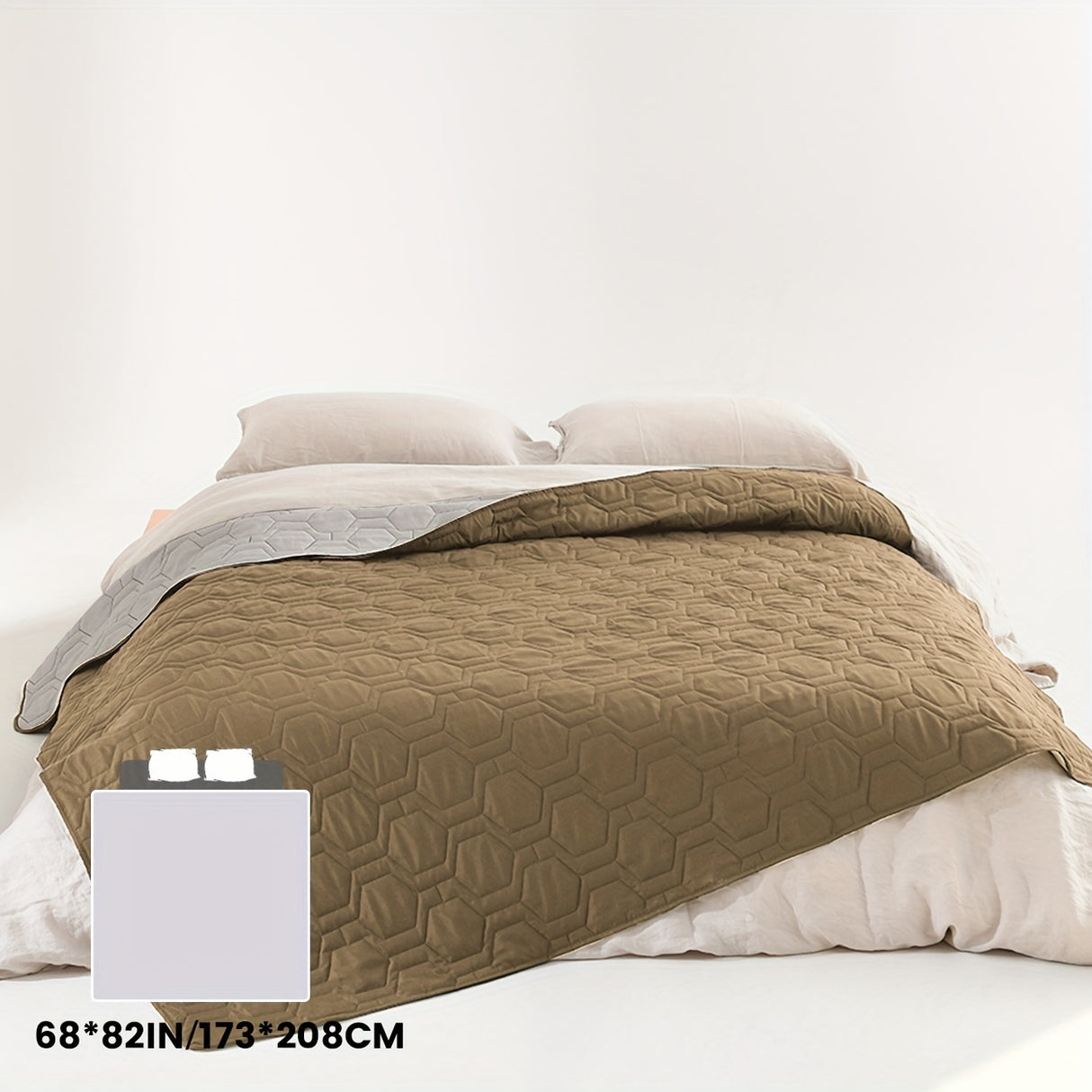 1 funda de cama para perro y manta para mascotas, sofá, colchón, protector de incontinencia para coche, funda de sofá para la mayoría de gatos y perros.