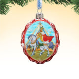Melchior Three Kings Mercury Glass Ornament by G. DeBrekht - Nativity Holiday Decor - 772015