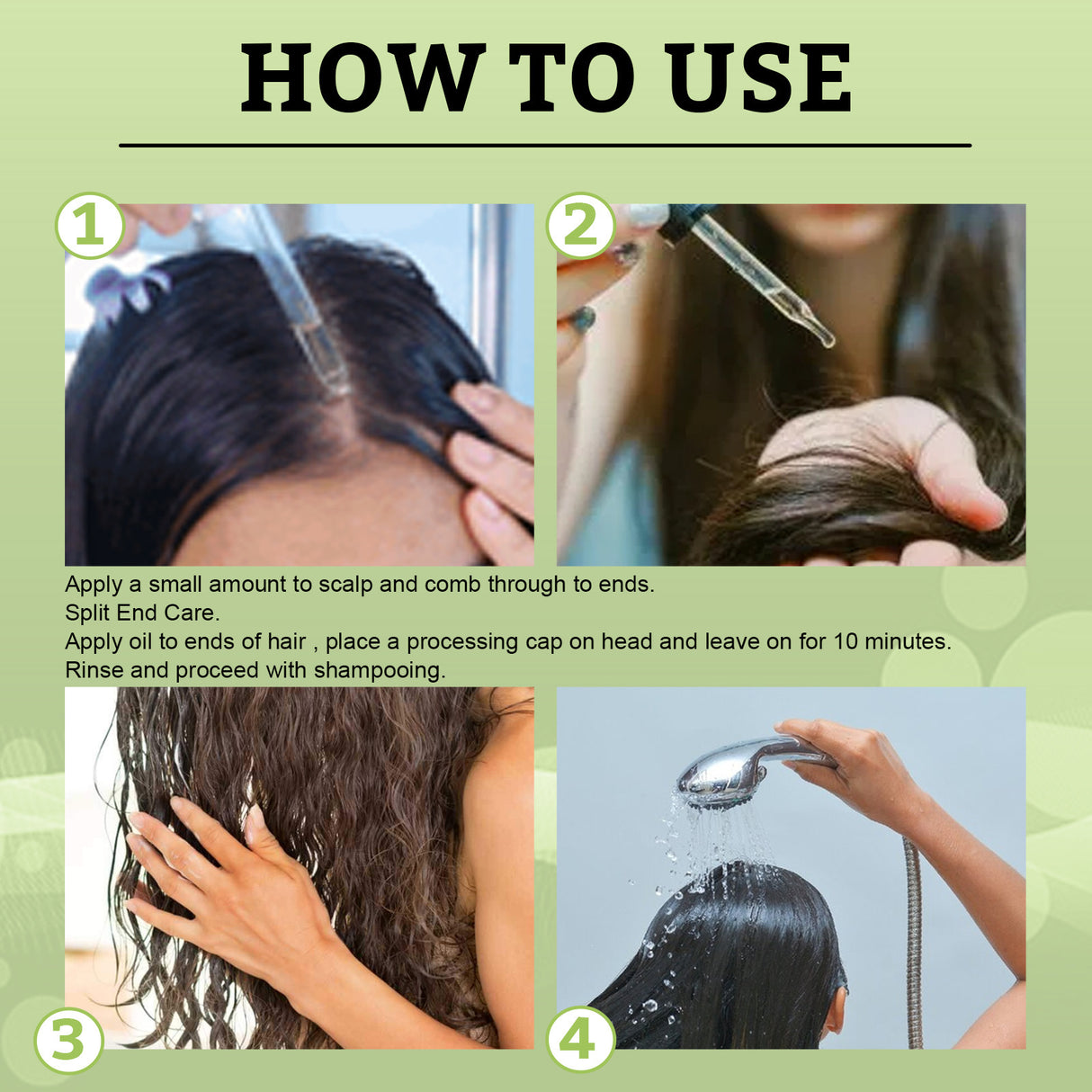 Rosemary Mint Hair Growth Fluid Scalp Massage - Lootquake