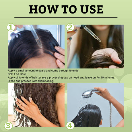 Rosemary Mint Hair Growth Fluid Scalp Massage - Lootquake