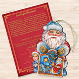 Christmas Night Christmas Wooden Ornaments by G. DeBrekht - Christmas Santa Snowman Decor - 8119173