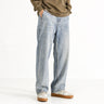 Men's Washed Distressed Straight Loose Straight Jeans - Lootquake