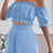 Two Pieces Of Short Sleeve Shorts For Women - Lootquake