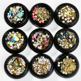 Popular Copper Round Rivets Nail Drill Ornaments