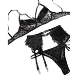 Polka dot mesh sexy lingerie - Lootquake