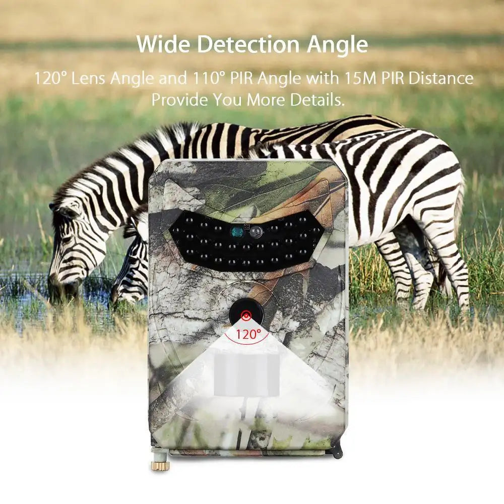 JPEG Trail Wildlife Camera 20MP IP65 Wireless Photo Capture - Lootquake