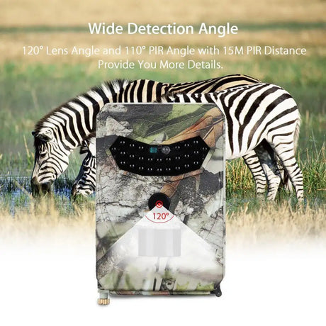 JPEG Trail Wildlife Camera 20MP IP65 Wireless Photo Capture - Lootquake
