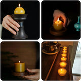 100 pcs H emp Candle Wicks 8 inch 2.5mm Beeswax Candle Wicks Thick Candle Wicks H emp Wicks Edible Candle Wick Butter Candle Making Wicks