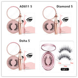 Magnetic Eyeliner & Lash Set with Tweezers