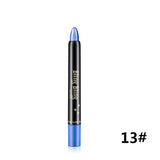Pearlescent Silkworm Eyeshadow Pen: Waterproof, Long-Lasting, 15 Colors